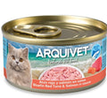 ARQUIVET-Tonno rosso e salmone in salsa - Mini Filetti- Mini Filetti  80gr