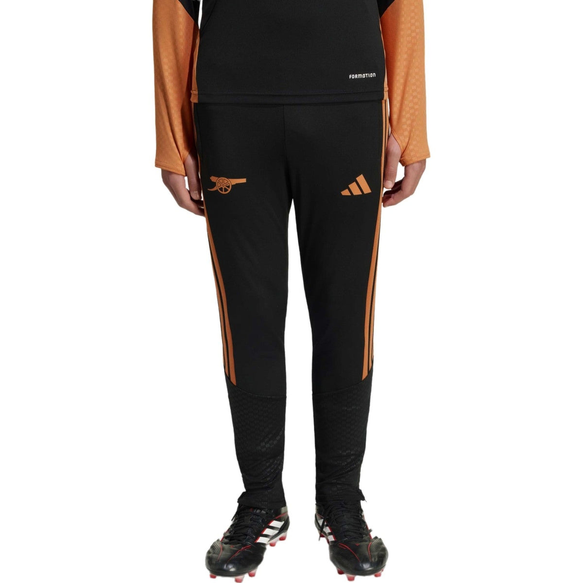 Kids - Arsenal black Training Technical Soccer Tracksuit 2026/27 - Adidas-3