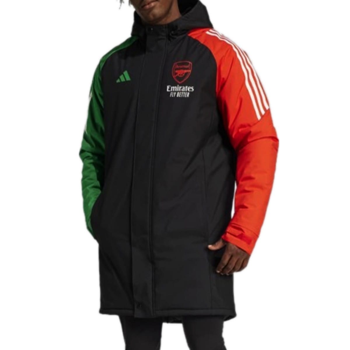 Arsenal FC Soccer parka down jacket UCL 2024/25 - Adidas-0