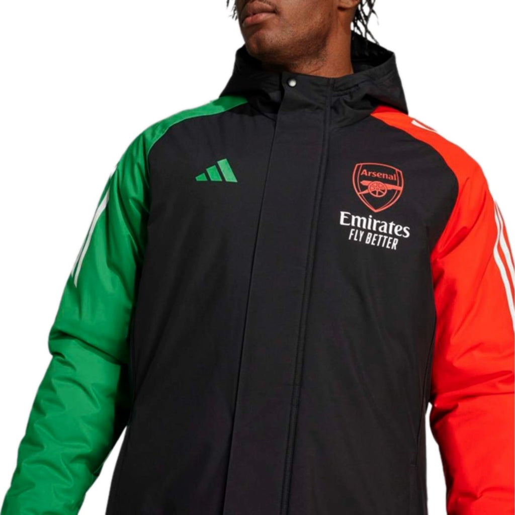 Arsenal FC Soccer parka down jacket UCL 2024/25 - Adidas-1