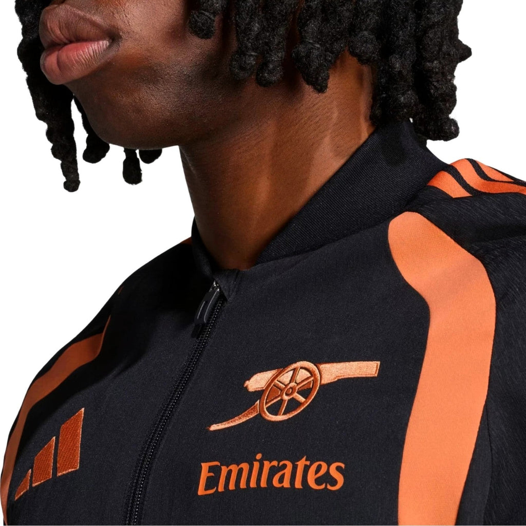 Arsenal black presentation Soccer tracksuit 2026/27 - Adidas-2