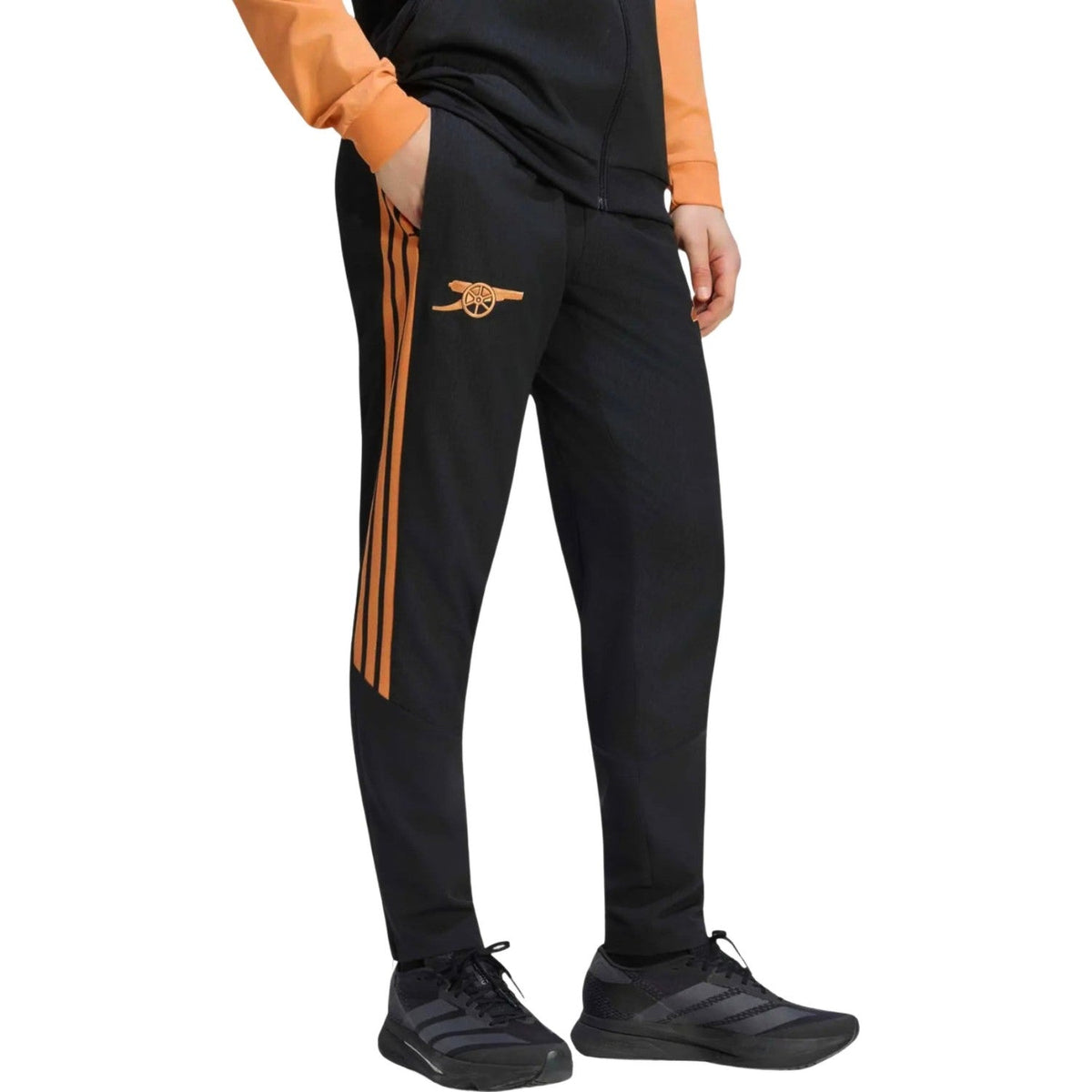 Arsenal black presentation Soccer tracksuit 2026/27 - Adidas-3