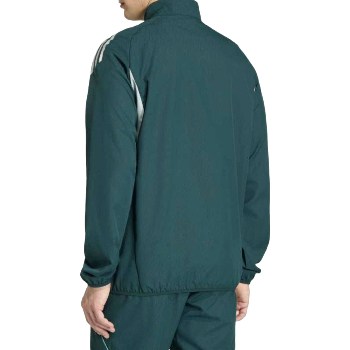 Arsenal dark green presentation Soccer tracksuit 2026 - Adidas-1
