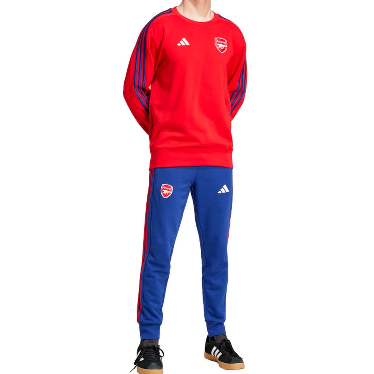 Arsenal FC Casual 3S presentation sweat tracksuit 2024/25 - Adidas-3