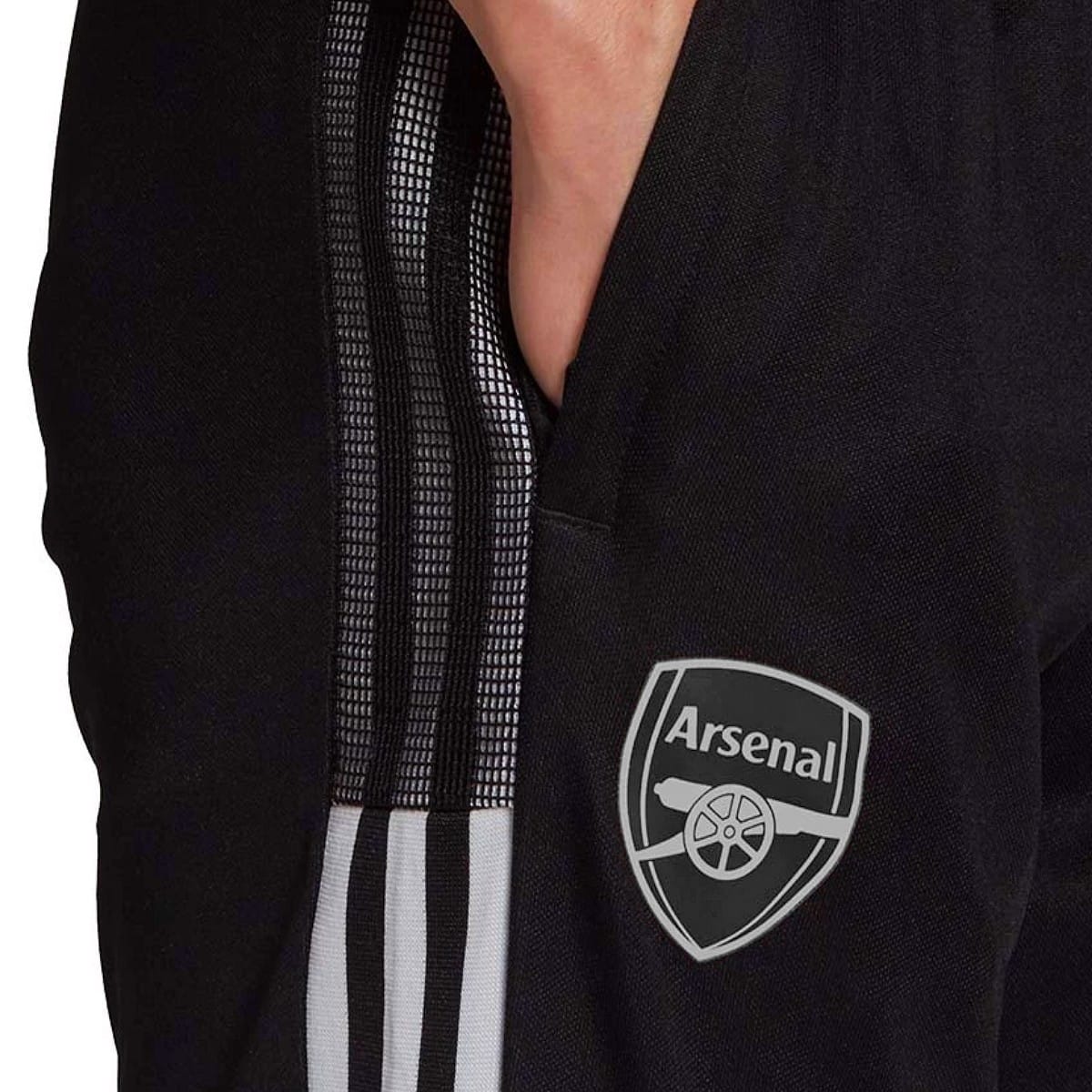 Arsenal FC mint/black training technical Soccer tracksuit 2021/22 - Adidas-4