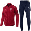 Arsenal soccer red/navy Pro presentation tracksuit 2019 - Puma-0
