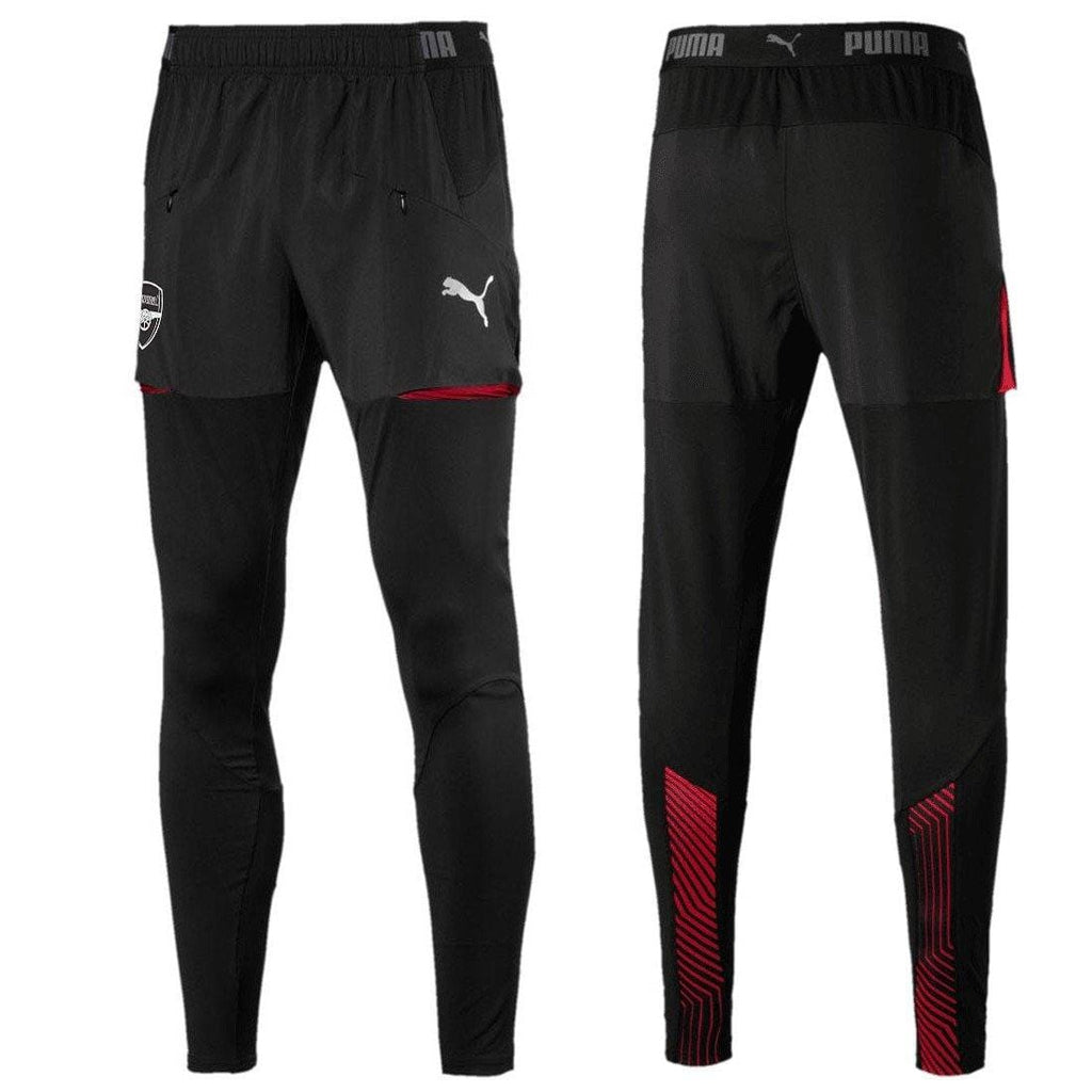 Arsenal soccer Pro black presentation tracksuit 2019 - Puma-2