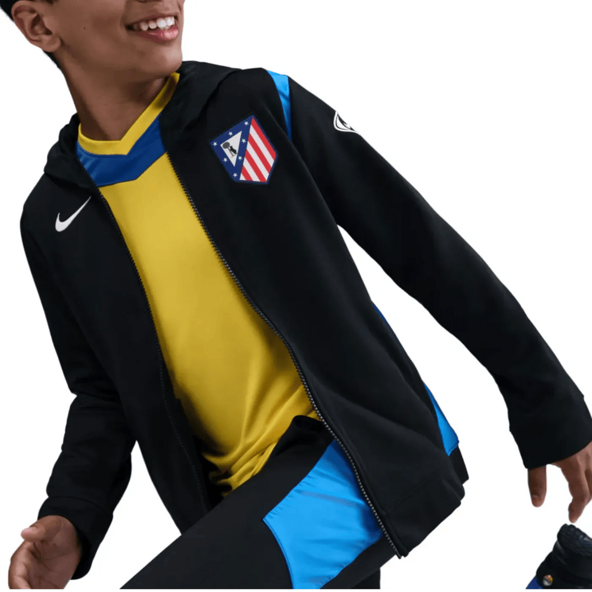 Kids - Atletico Madrid UCL casual presentation tracksuit 2025/26 - Nike-0