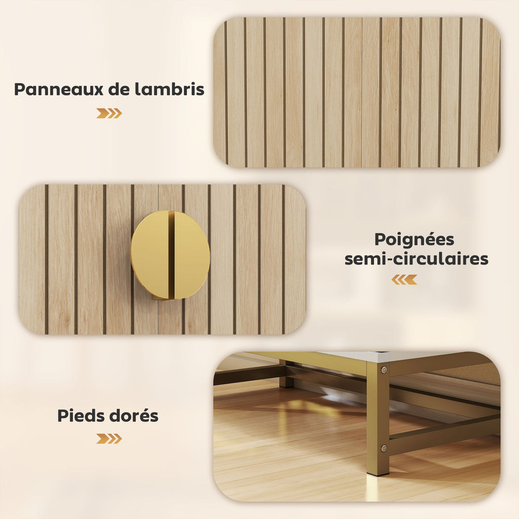 Armoire de cuisine meuble cuisine rangement avec 12 étagères à portes, étagères ajustables, 58x29x119,5cm, blanc-5