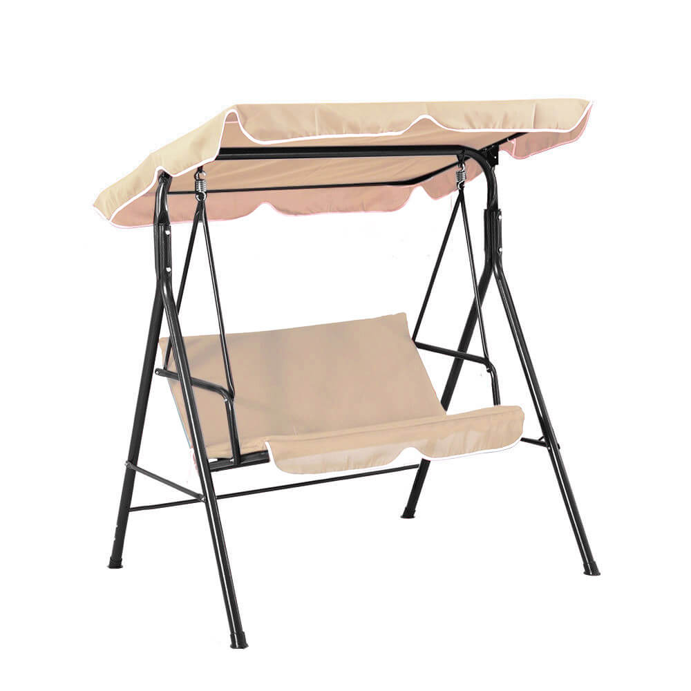 Dondolo da giardino beige