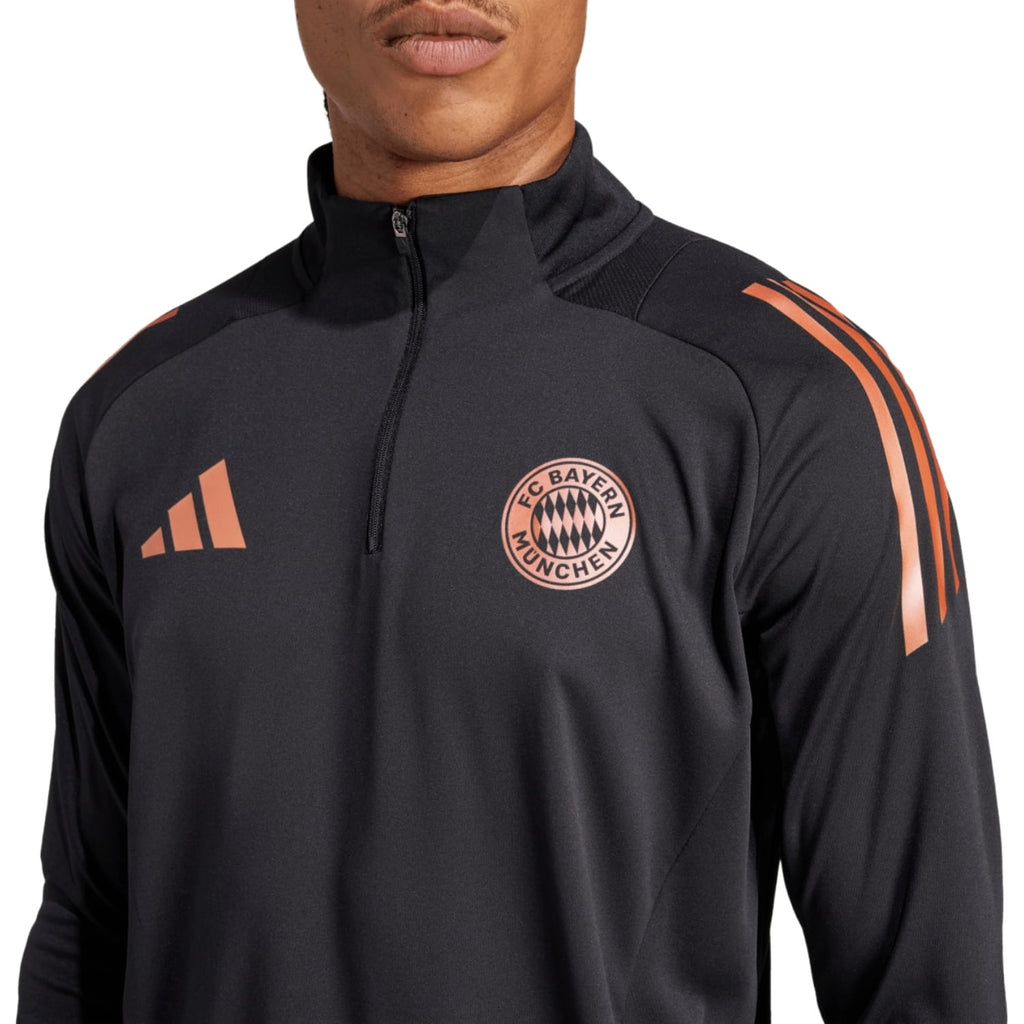 Bayern Munich black training technical Soccer tracksuit 2025 - Adidas-1