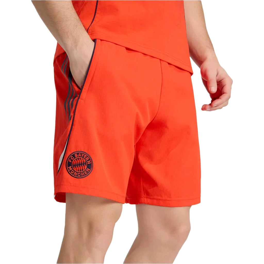 Bayern Munich red training short-sleeves Soccer set 2026 - Adidas-4