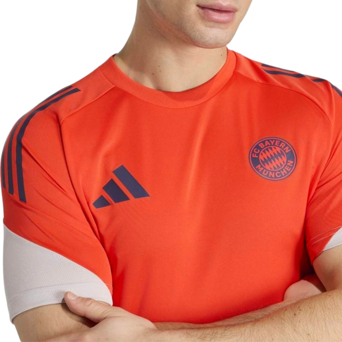 Bayern Munich red training short-sleeves Soccer set 2026 - Adidas-2