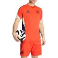 Bayern Munich red training short-sleeves Soccer set 2026 - Adidas-0