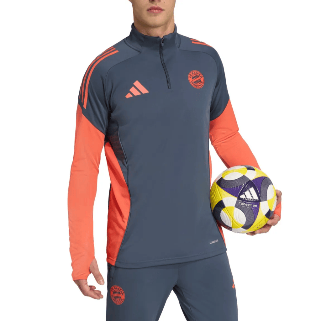 Bayern Munich grey training technical tracksuit 2025/26 - Adidas-0