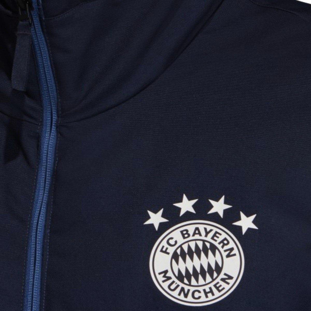 Bayern Munich soccer navy down padded jacket 2019/20 - Adidas-2