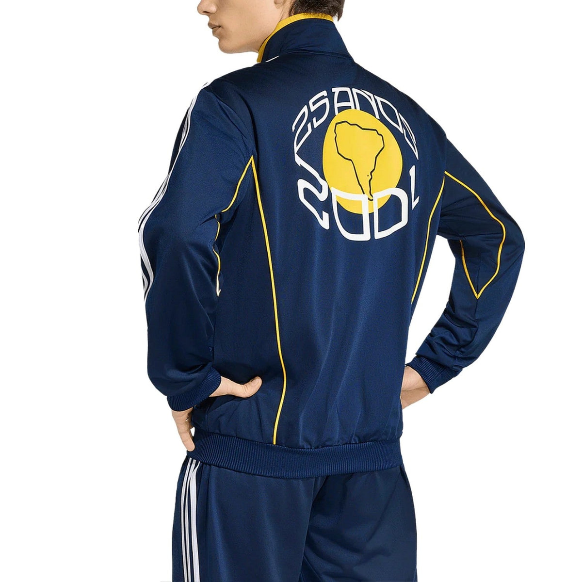 Boca Juniors Retro presentation Soccer tracksuit 2026 - Adidas-1