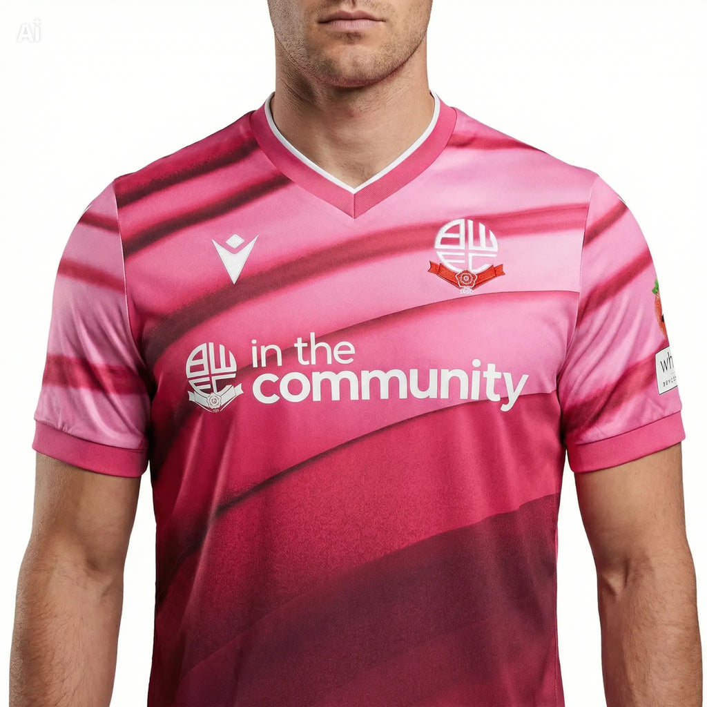 Bolton Wanderers Third soccer jersey 2025/26 - Macron-3