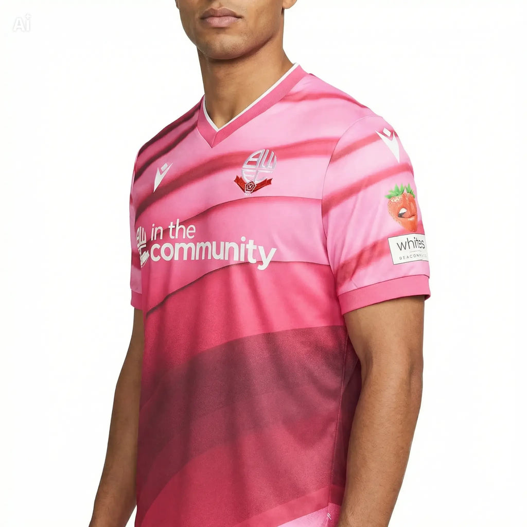 Bolton Wanderers Third soccer jersey 2025/26 - Macron-2