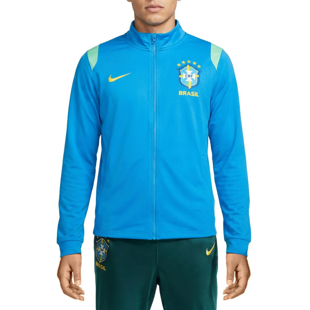 Brazil training presentation bench Soccer tracksuit 2026/27 - Nike-0