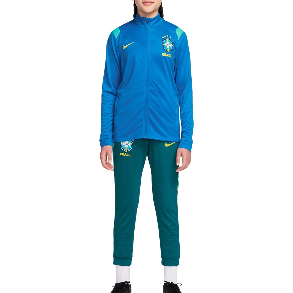 Kids - Brazil training presentation Soccer Tracksuit 2026/27 - Nike-2