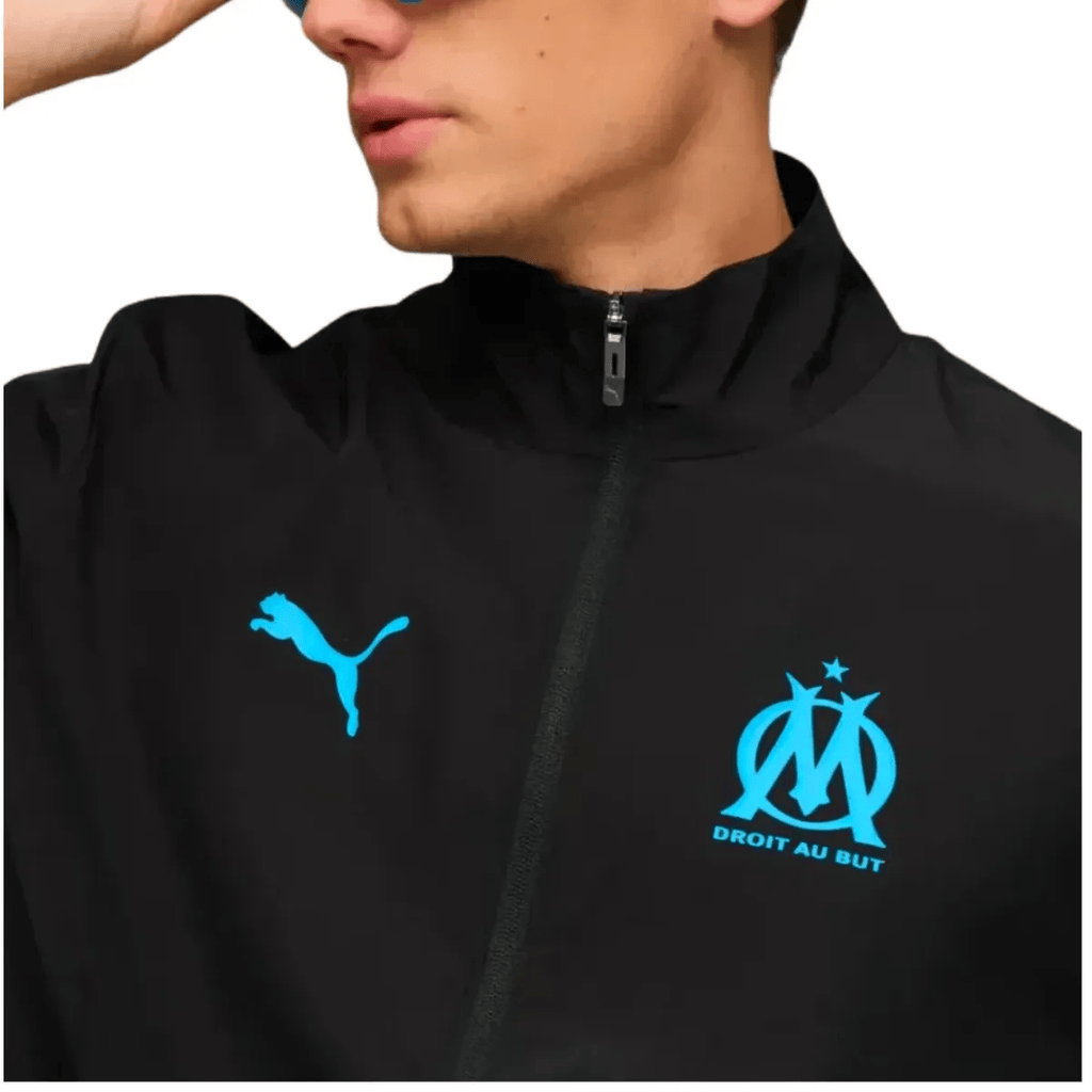 Olympique Marseille woven Casual soccer tracksuit 2025/26 - Puma-2