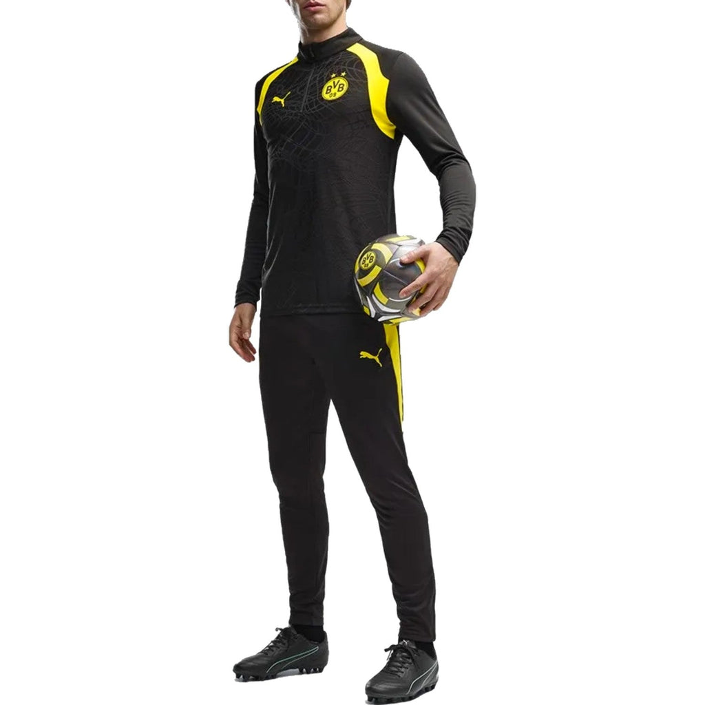 BVB Borussia Dortmund black training technical tracksuit 2026/27 - Puma-2