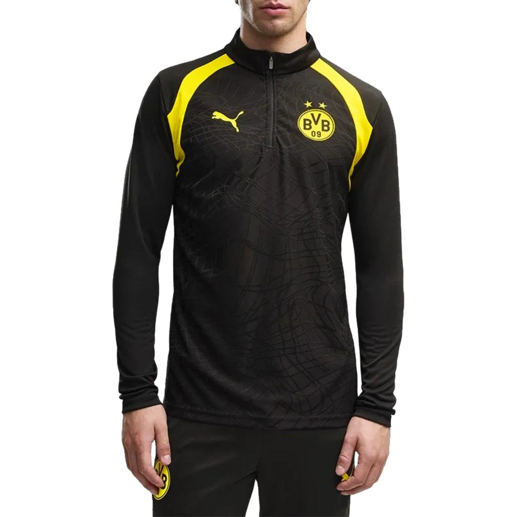 BVB Borussia Dortmund black training technical tracksuit 2026/27 - Puma-0