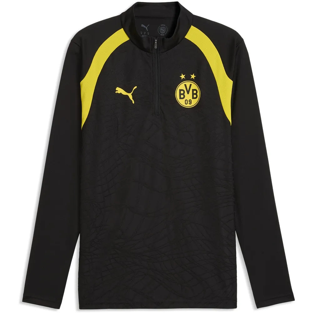 BVB Borussia Dortmund black training technical tracksuit 2026/27 - Puma-3
