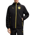 Borussia Dortmund black woven presentation soccer tracksuit 2026/27 - Puma-0