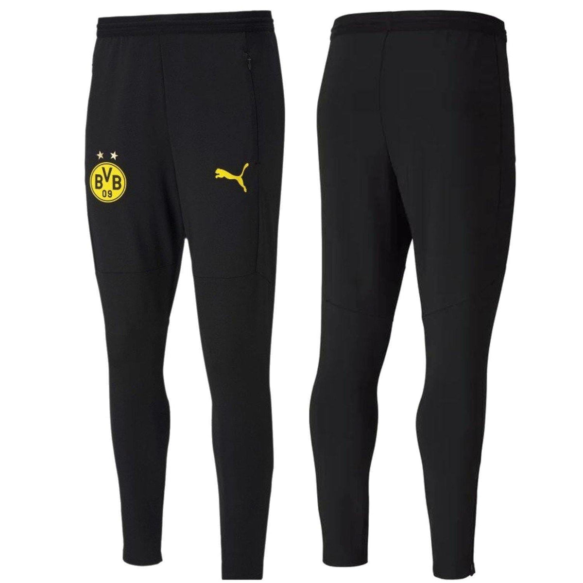 BVB Borussia Dortmund white pre-match presentation tracksuit 2020/21 - Puma-3