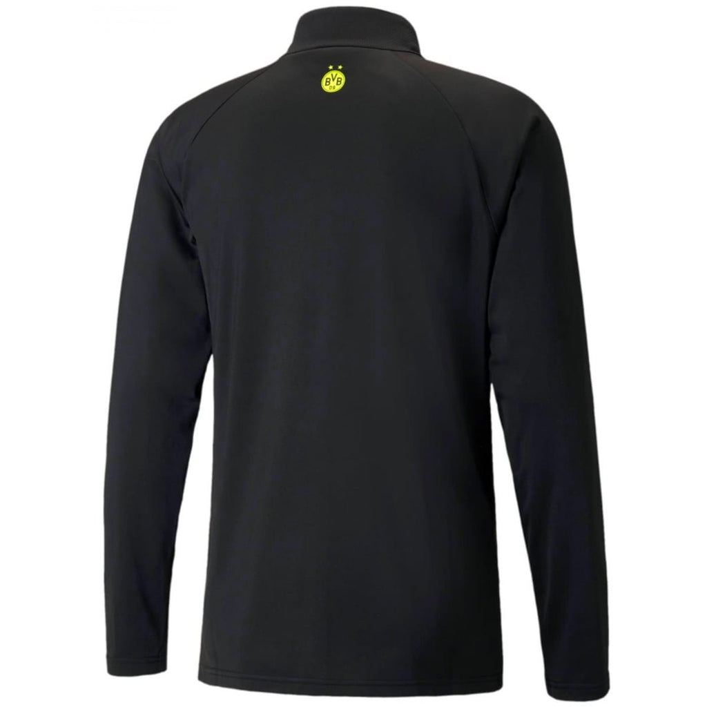 BVB Borussia Dortmund black training bench tracksuit 2021/22 - Puma-4