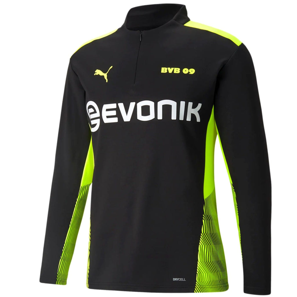 BVB Borussia Dortmund black training technical tracksuit 2021/22 - Puma-2