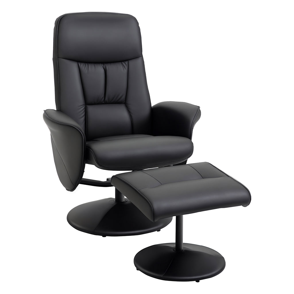 Fauteuil relax avec repose-pied fauteuil de relaxation relaxant pivotant 360° et dossier inclinable pour TV-0