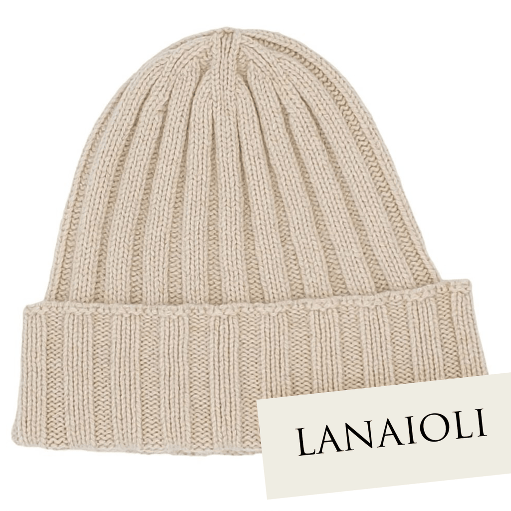 Cappello Donna a coste in Cashmere Rigenerato-0