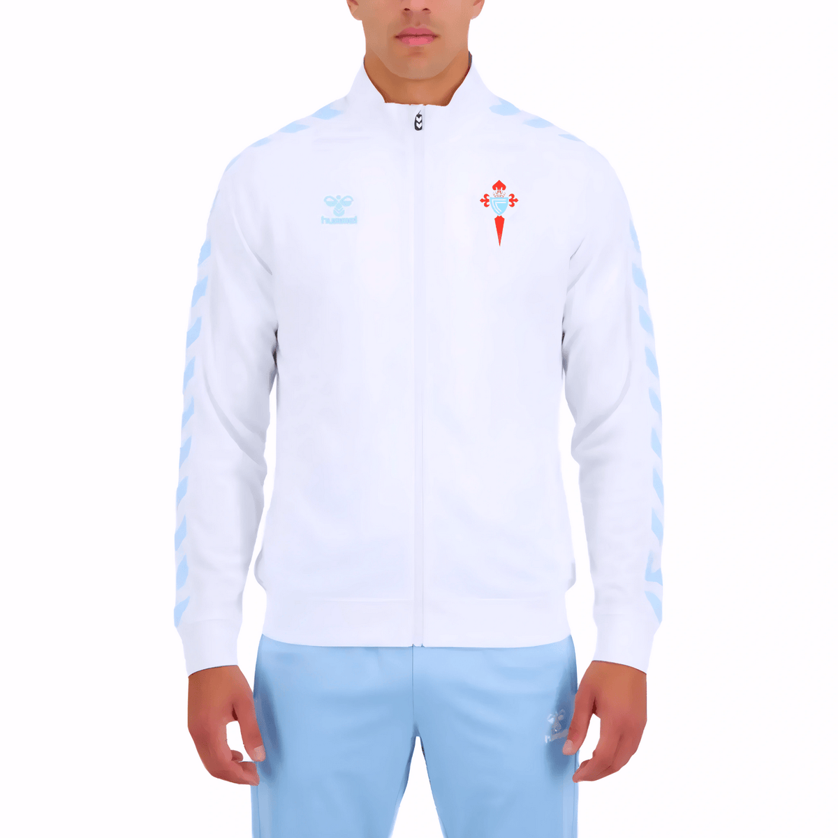 Celta Vigo training presentation Soccer tracksuit 2024/25 - Hummel-0