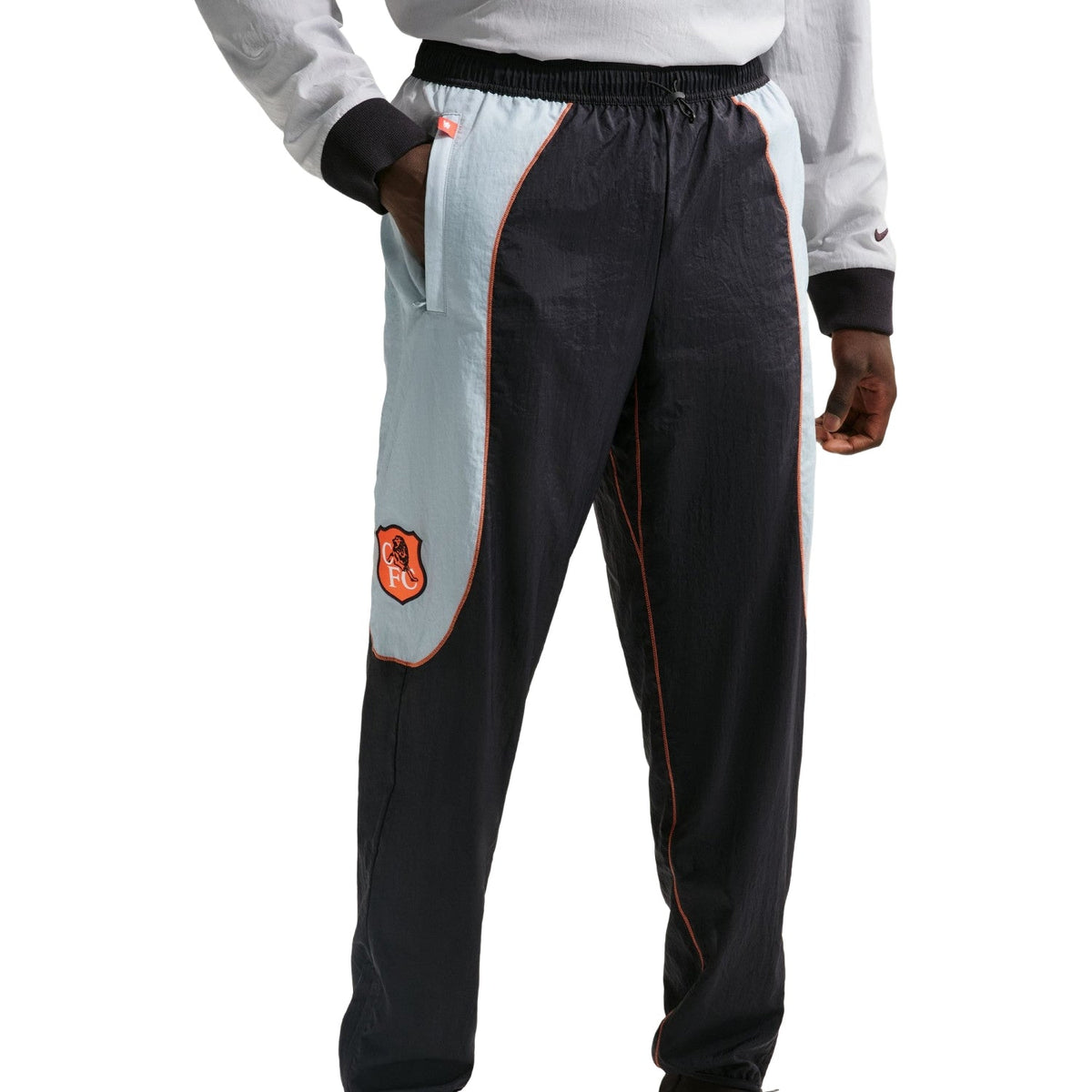 Chelsea FC black Total 90 presentation soccer tracksuit UCL 2025/26 - Nike-3