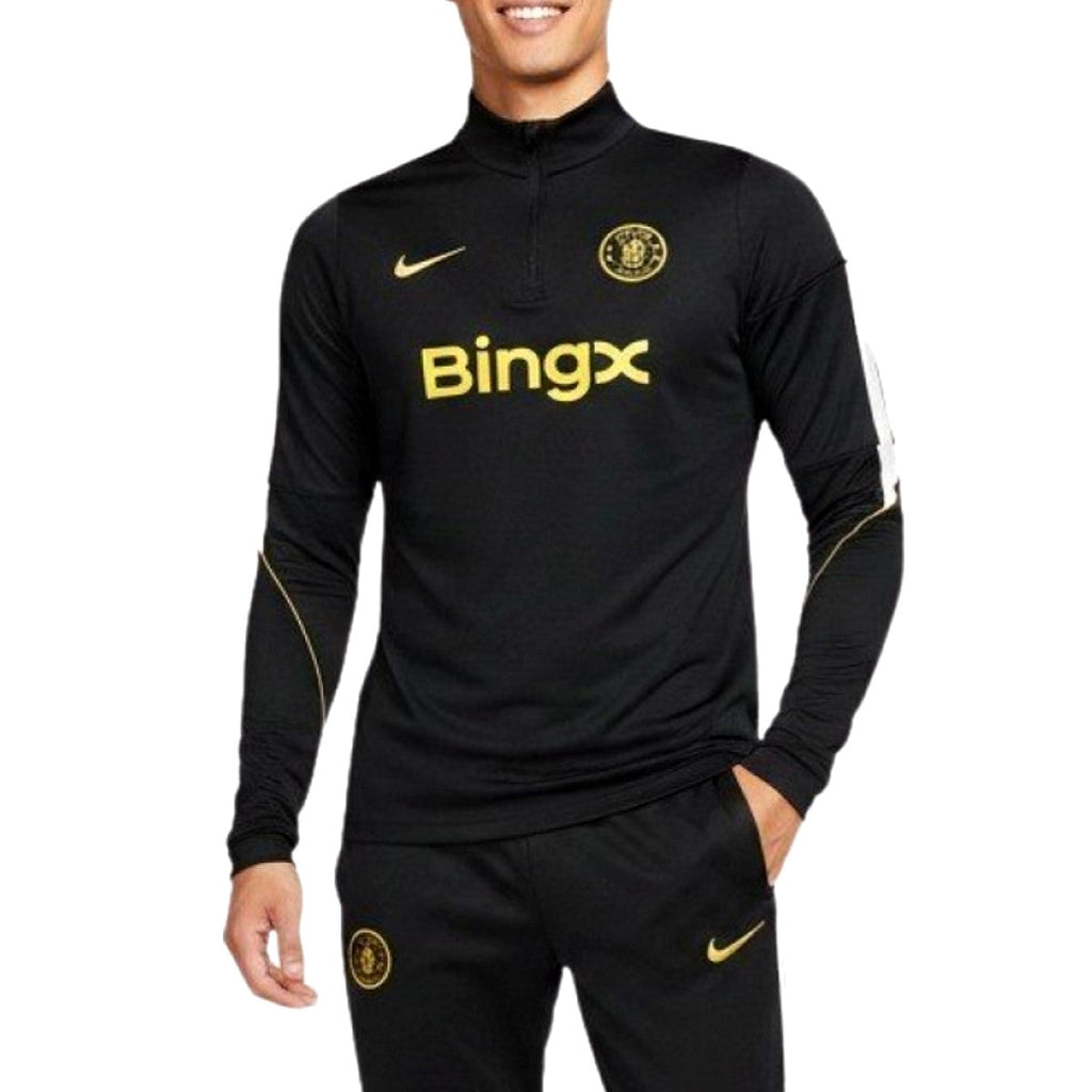 Chelsea FC black training technical soccer tracksuit 2026/27 - Nike-0