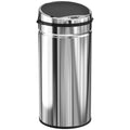 Pattumiera automatica 42 L con sensore e secchio rimovibile, inox-0