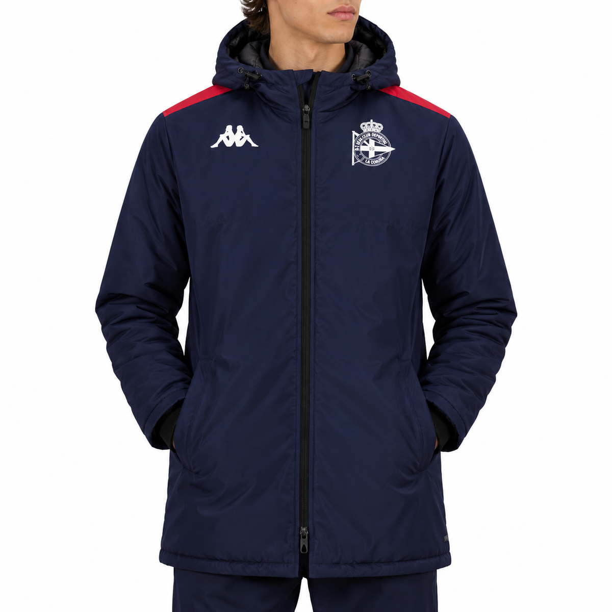 Deportivo La Coruña padded winter jacket 2025/26 - Kappa-0