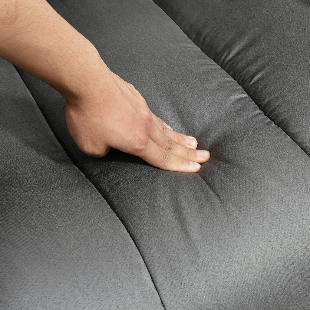 Fauteuil de Relaxation électrique Fauteuil releveur inclinable avec Repose-Pied Ajustable gris-8