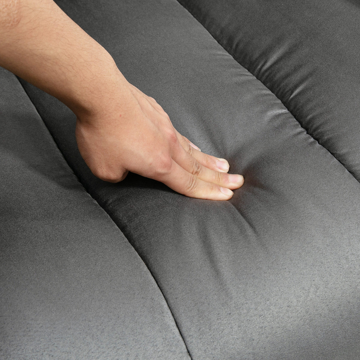 Fauteuil de Relaxation électrique Fauteuil releveur inclinable avec Repose-Pied Ajustable gris-8