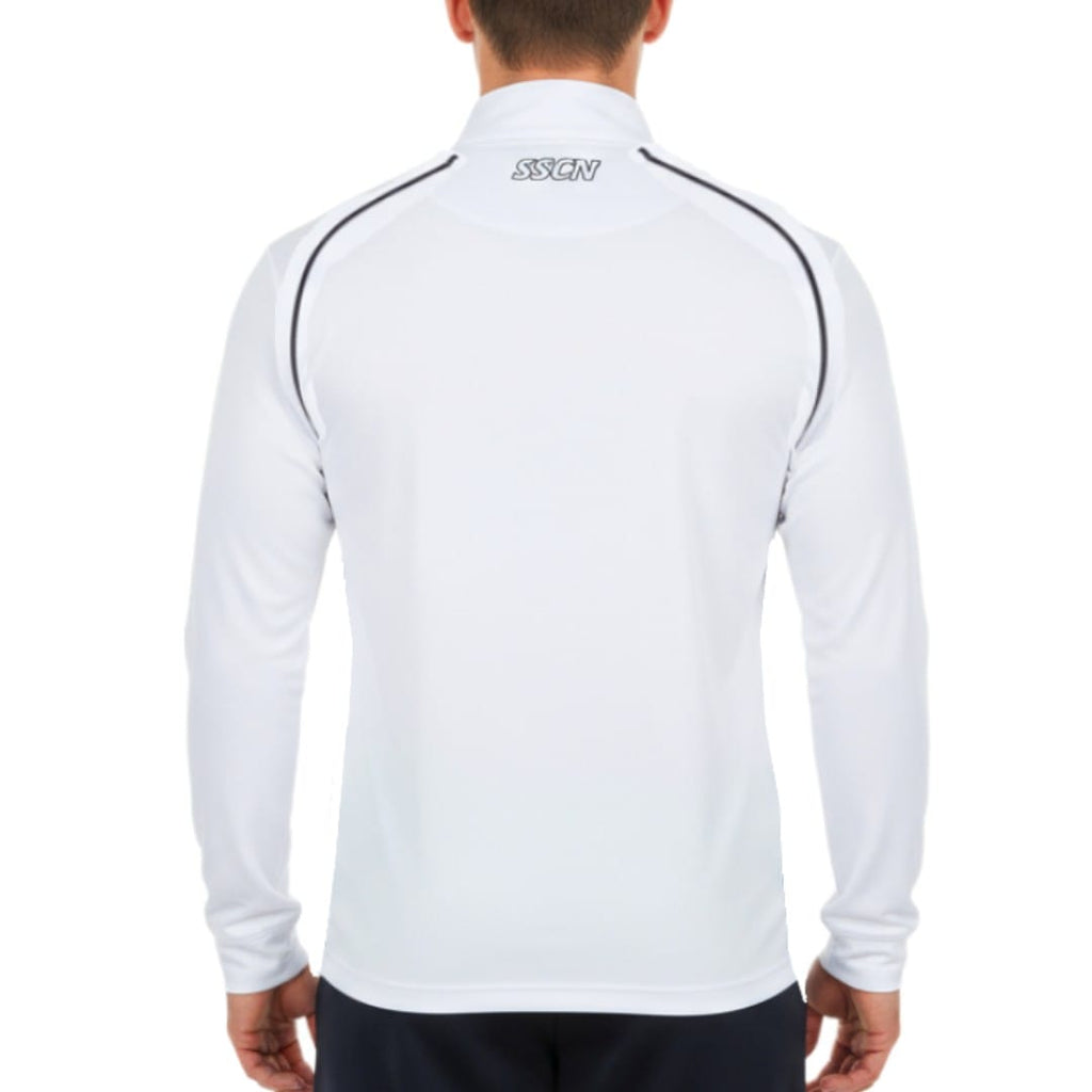 SSC Napoli white training technical sweat top 2023/24 - EA7-1