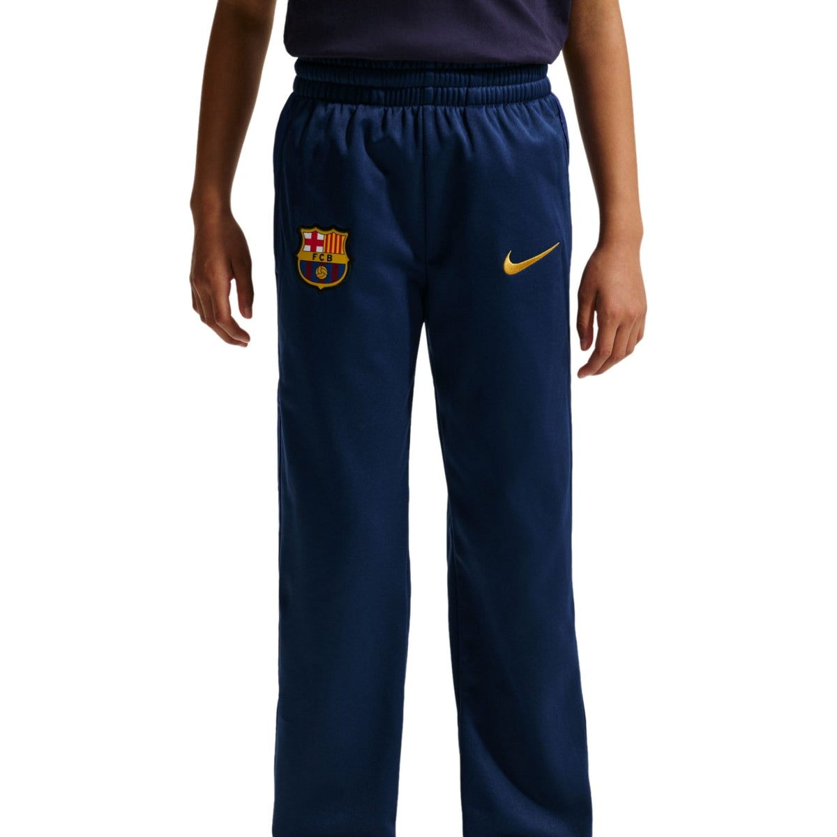 Kids - FC Barcelona casual presentation soccer tracksuit 2026/27 - Nike-3