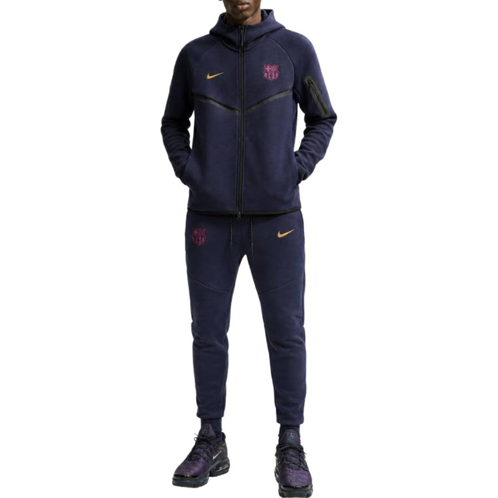 FC Barcelona navy Tech Fleece presentation tracksuit 2026/27 - Nike-4
