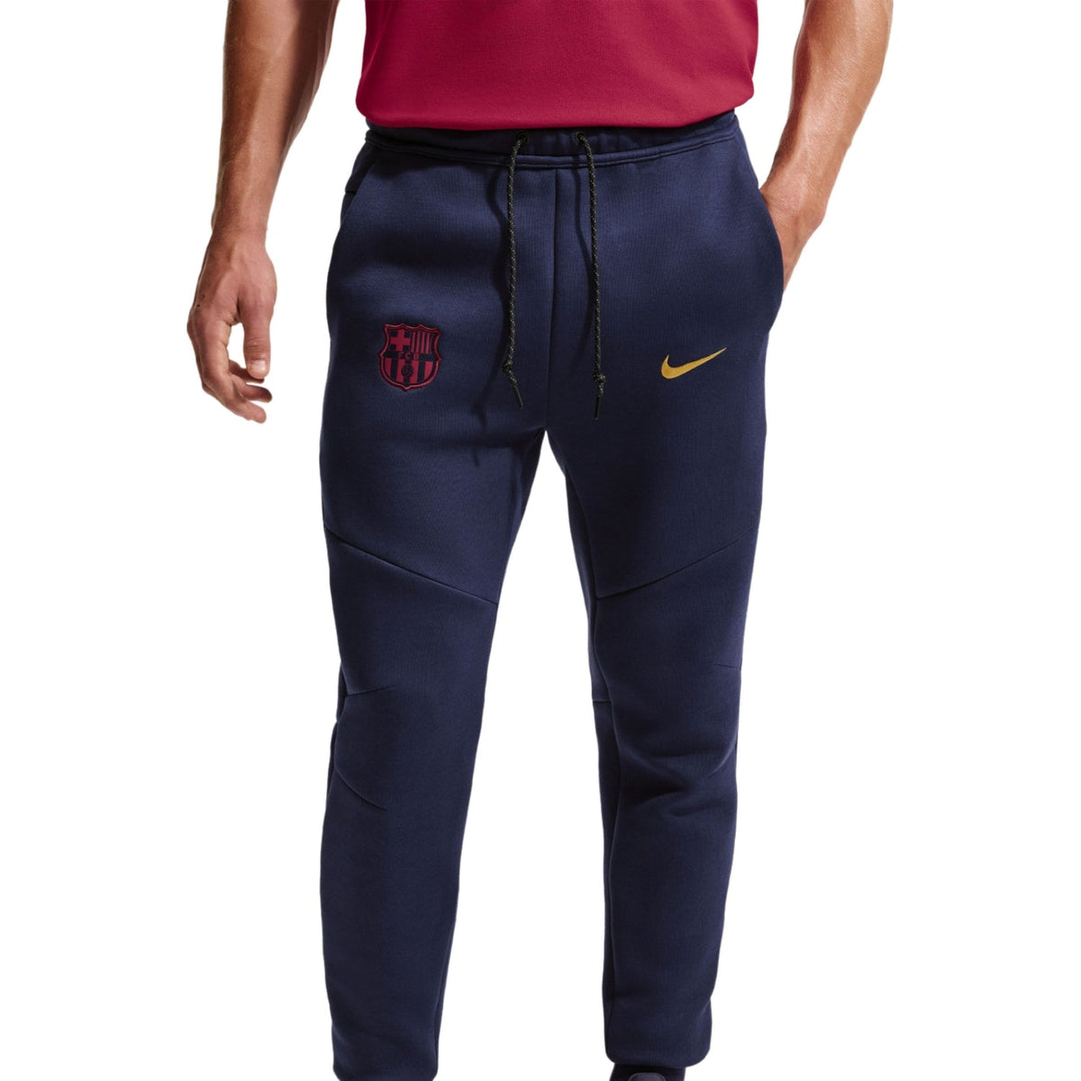 FC Barcelona navy Tech Fleece presentation tracksuit 2026/27 - Nike-2