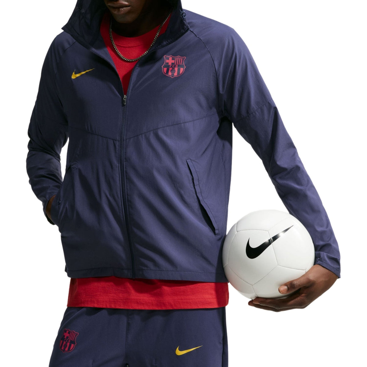 FC Barcelona casual fans woven presentation tracksuit 2026/27 - Nike-3