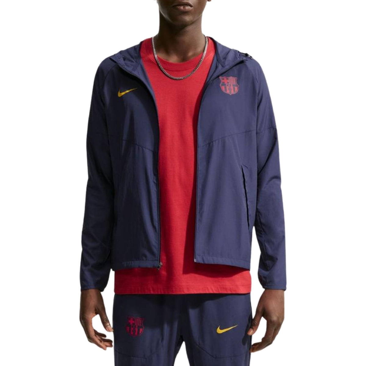 FC Barcelona casual fans woven presentation tracksuit 2026/27 - Nike-0