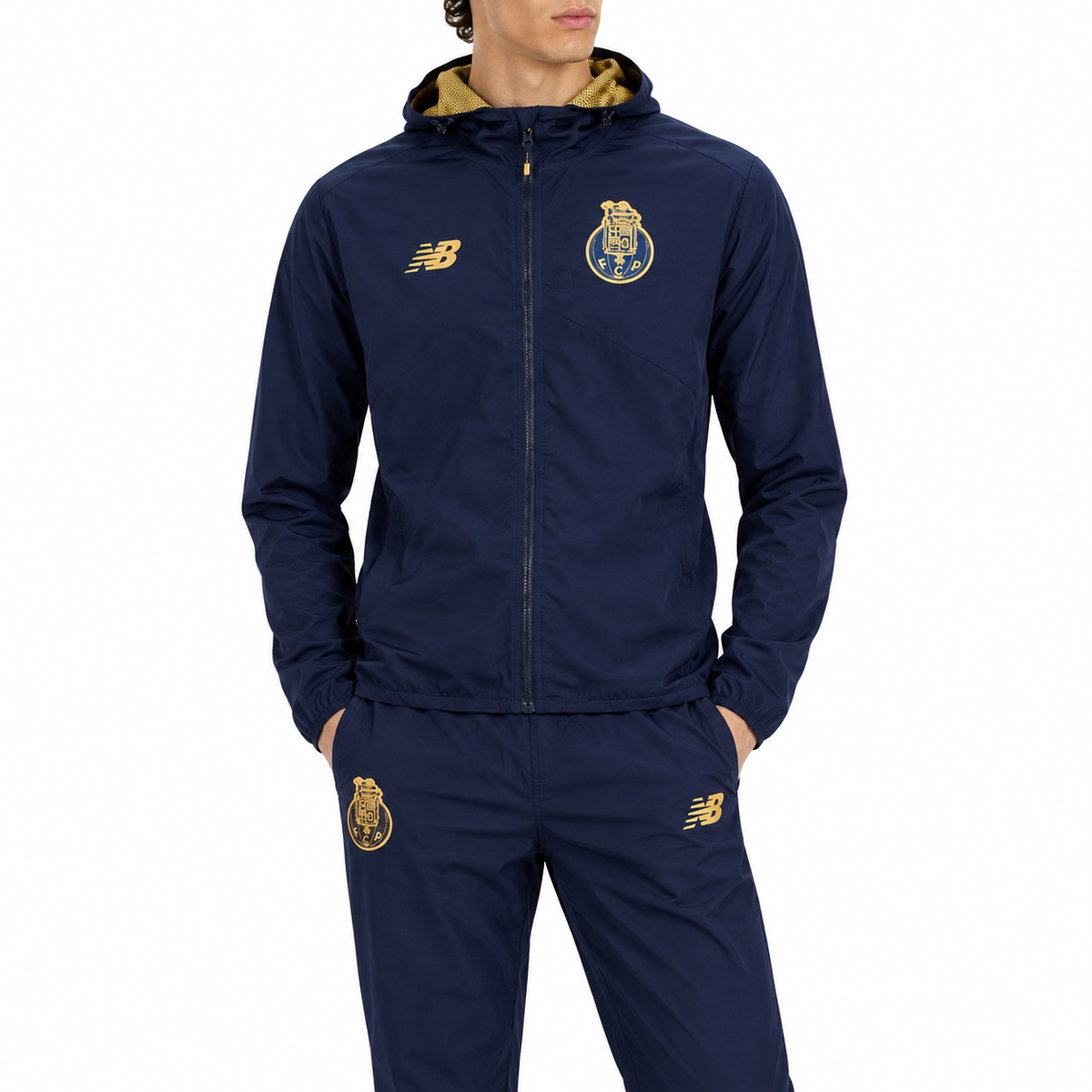 FC Porto navy/gold training presentation tracksuit 2025/26 - New Balance-3