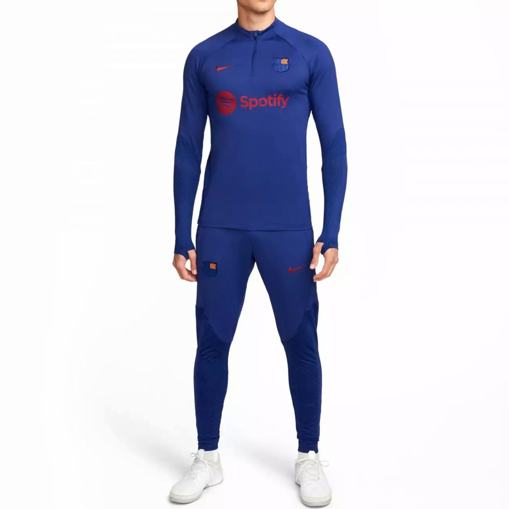 FC Barcelona blue training technical tracksuit 2023 - Nike-4